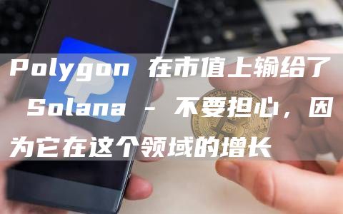 Polygon 在市值上输给了 Solana - 不要担心，因为它在这个领域的增长-第1张图片-交易所